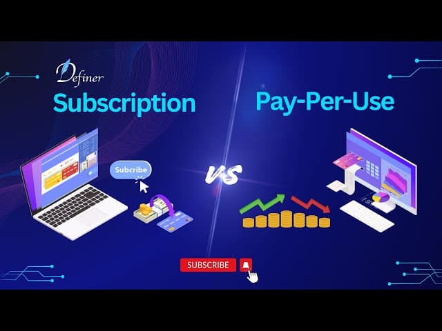 Abonnement vs Pay-per-use : Quel modèle est le plus rentable pour une PME ?